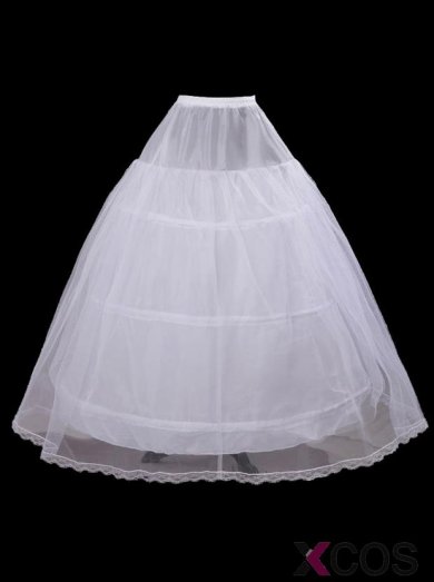 White A-line Slip Women Wedding Petticoat/Cirnoline