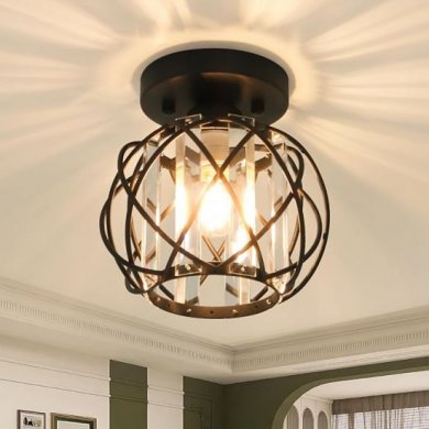 Forsure Indoor Flush Mount Ceiling Light fixture