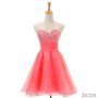 Hot Sale A-line Sweetheart Floor-length Organze Quinceanera Dresses ORDT100014