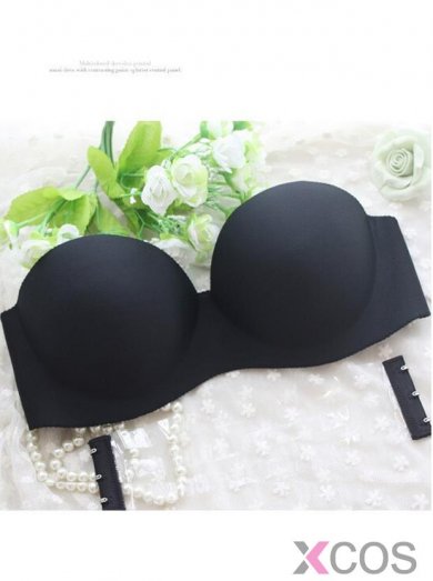 Fashion Women Strapless 1/2 Cup Wedding Bra/Underwaer