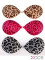 Sexy Leopard Backless Strapless Adhesive Bra/Nubra