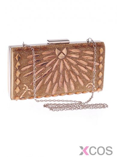 Sliver Rhinestone Women Evening Handbags Clutches