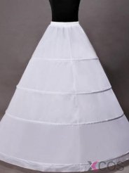 White A-line Slip Wedding Dress Petticoat/Cirnoline