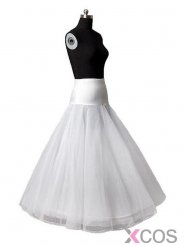 White Bridal Petticoat for A Line Bridal Wedding Dress