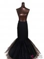 Women Black Mermaid djustable Crinoline Petticoat/Underskirt