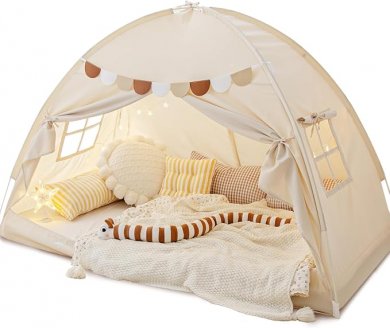 TowTow Dream Twin Size Bed Tents with Privacy Space and Blackout