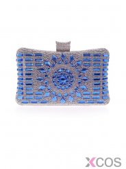 Fashion Gold Rhinestone Wedding Evening Handbags Clutches For Women