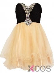 2015 Hot-selling A-line Sweetheart Mini Tulle Beading Homecoming Dress TUHD-7324