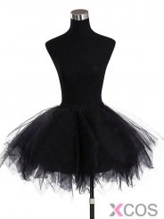 Women's Mini Tutu Ballet Bubble Tutu with Multi-layer Frilly Petticoat