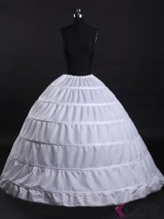 Plus Size White Sexy Layers Wedding Dress Petticoats