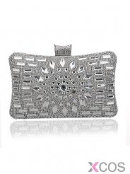 Shinning Rhinestone Gold Wedding Evening Handbags Clutches