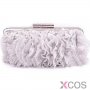 New Style Elegant Sliver Handbag/Wallet Bag with Lace