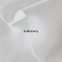 InMemory White Nonwoven 100% Polypropylene Fabric 42GSM 5Yards