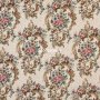 InMemory Green Blue and Burgundy Floral Tapestry Upholstery Fabric by The Yard