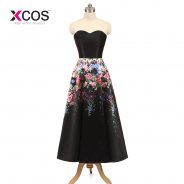 XCOS Prom Dresses Vestido Festa Elegant Short Prom Dress Real Picture Custom Made Cheap A-line Short Prom Dresses