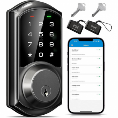 Nicknow Electronic Smart Digital Door Lock with Code and App Control