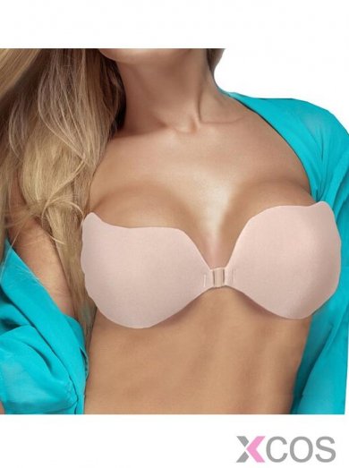 Strapless Backless Push-up Bra/Adhesive Bra